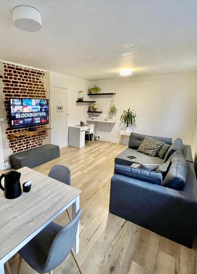 Grand T2 Au Rdc Hyper Centre Navette Et Sauna En Option Beauvais Luaran gambar